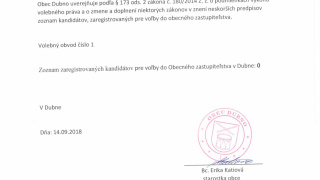 Aktuality / Voľby 2018 - foto