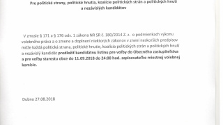 Aktuality / Voľby 2018 - foto