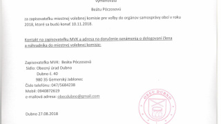 Aktuality / Voľby 2018 - foto