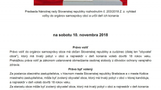 Aktuality / Voľby 2018 - foto