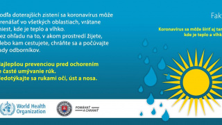 Aktuality / Koronavirus letáky - foto