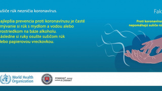 Aktuality / Koronavirus letáky - foto