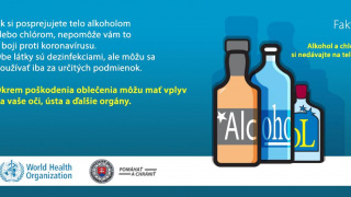 Aktuality / Koronavirus letáky - foto