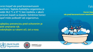 Aktuality / Koronavirus letáky - foto
