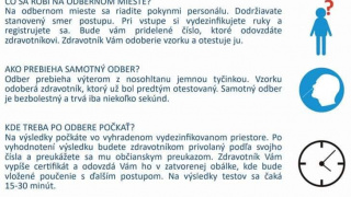 Aktuality / Celoplošné testovanie na COVID-19 - foto