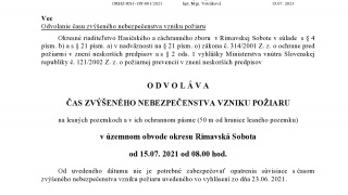 Aktuality /  Rimaszombati Tűzoltó- és Mentőhadtest Körzeti Igazgatósága - foto