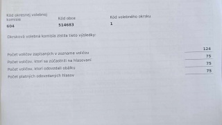 Aktuality / Zápisnica - voľby do NRSR 2023  - foto