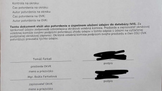 Aktuality / Zápisnica - voľby do NRSR 2023  - foto