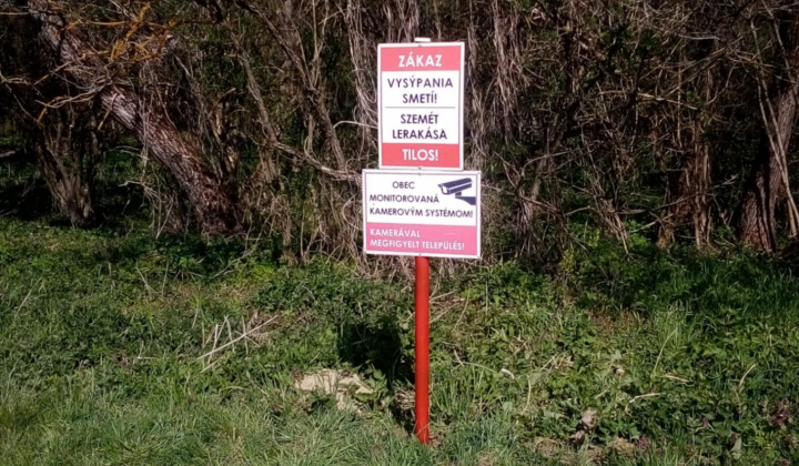 Fotka - Illegális hulladéklerakó felszámolása – SZIGORÚ TILALOM / Zrušenie čiernej skládky – PRÍSNY ZÁKAZ